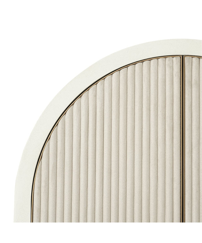 Wandkast Tivoli met gebogen bovenkant 2-deurs (White)