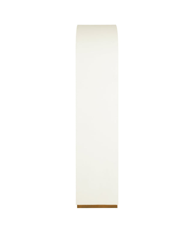Wandkast Tivoli met gebogen bovenkant 2-deurs 3-planken (White)