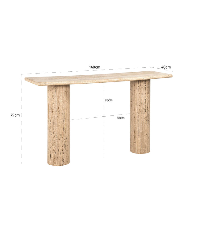 Wandtafel Hampton 140 (Sand)