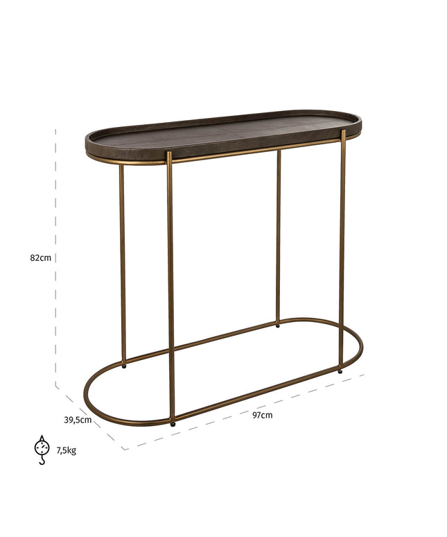 Wandtafel Zillon (Brown)