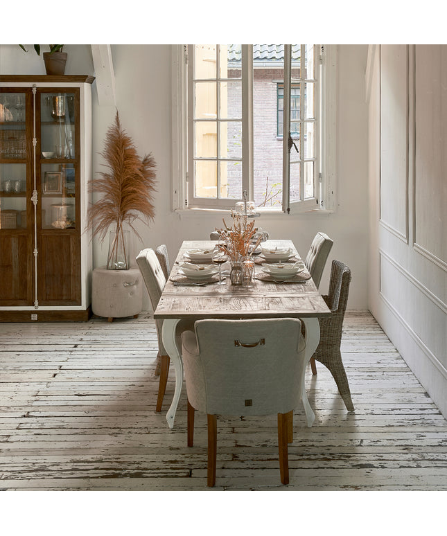 Waverly Dining Armchair linen Flax