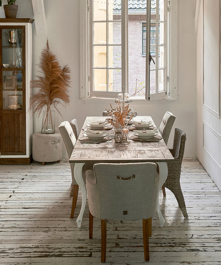 Waverly Dining Armchair linen Flax