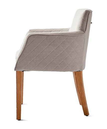 Waverly Dining Armchair linen Flax