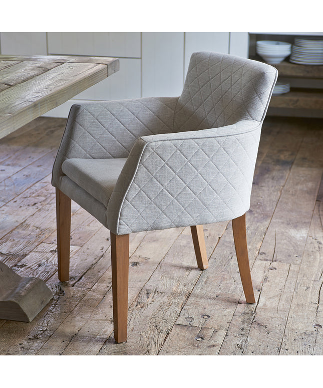 Waverly Dining Armchair linen Flax