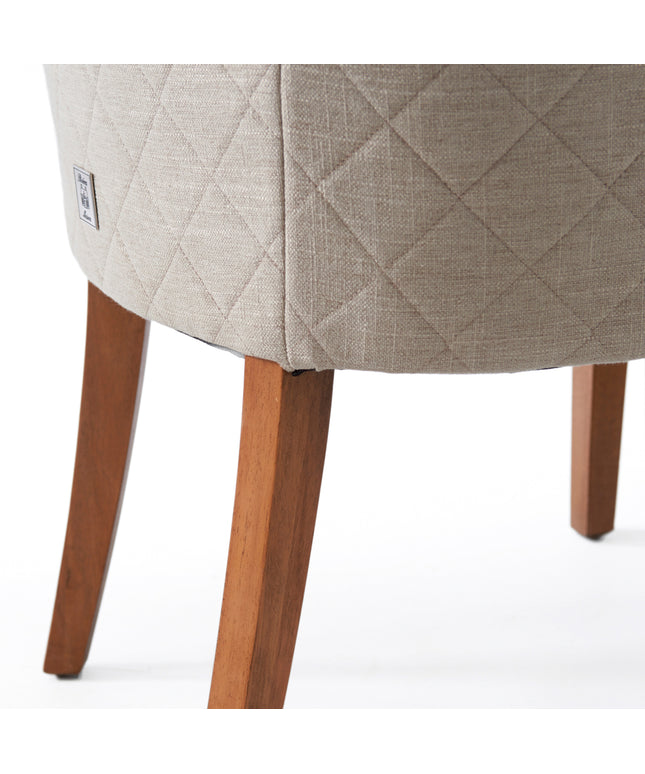 Waverly Dining Armchair linen Flax