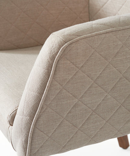 Waverly Dining Armchair linen Flax