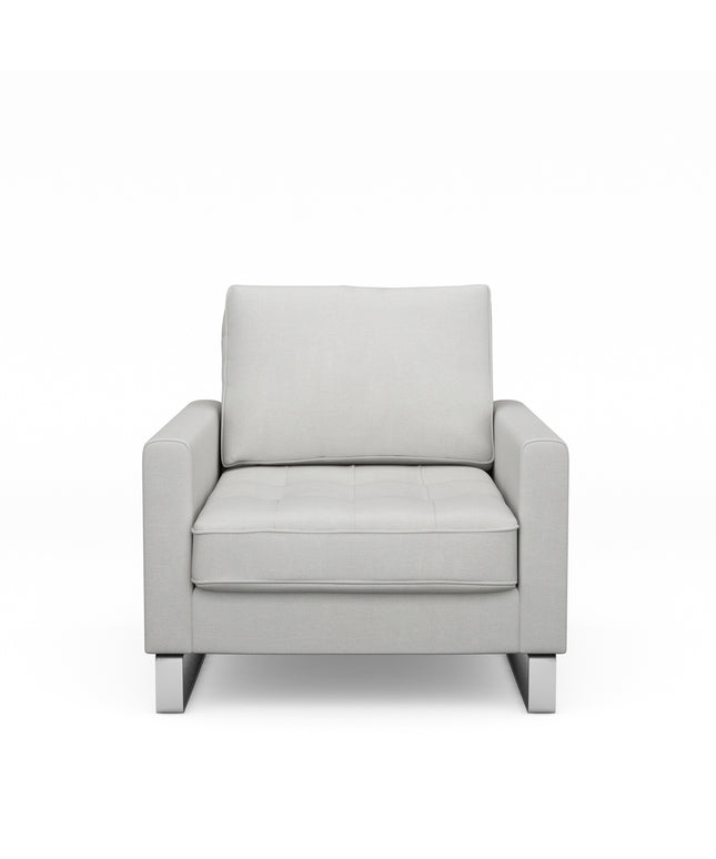 West Houston Armchair Cot AshGrey