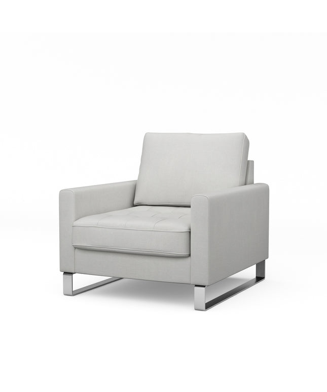 West Houston Armchair Cot AshGrey