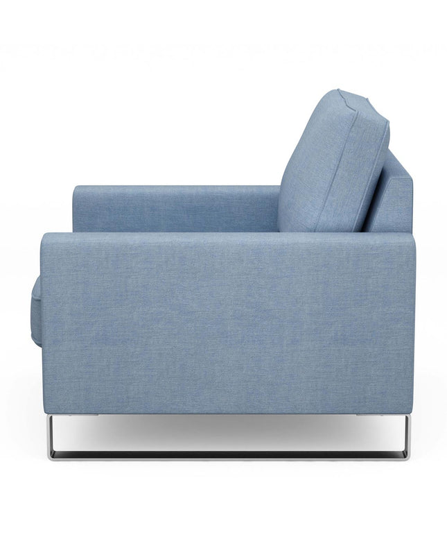 West Houston Armchair Cot Ice Blue