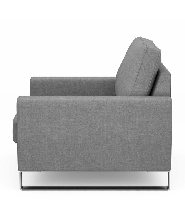 West Houston Armchair Cotton Grey
