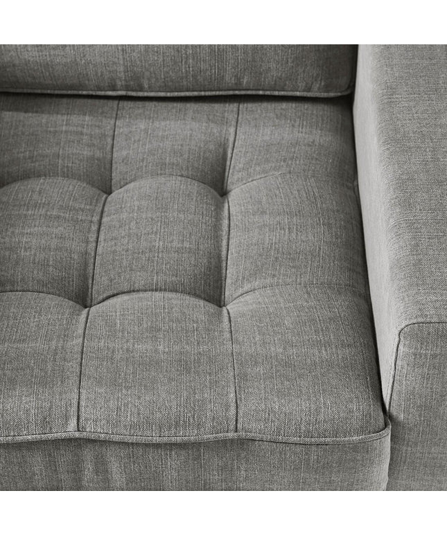 West Houston Armchair Cotton Grey