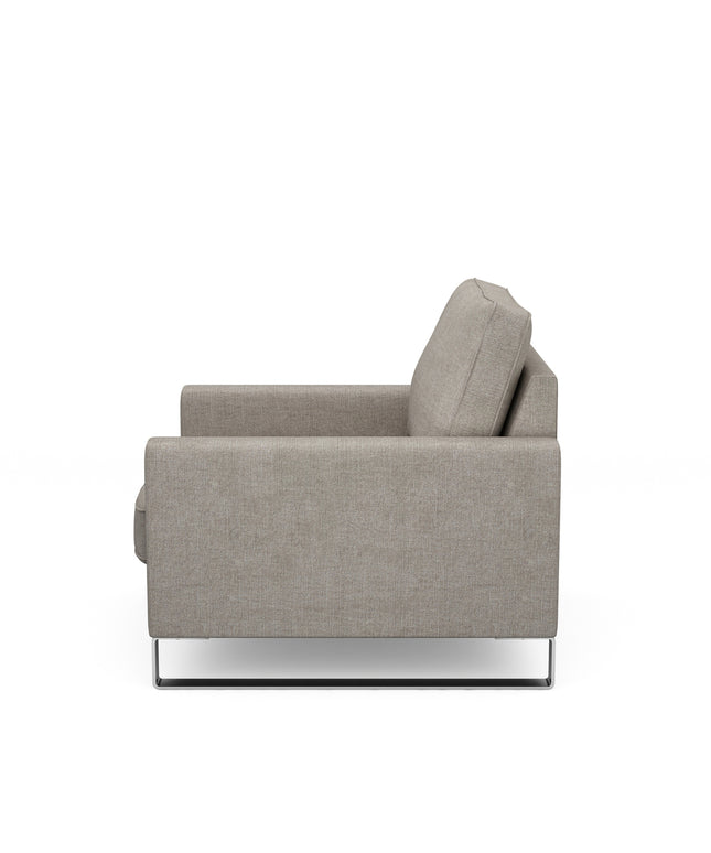 West Houston Armchair Cotton Stone