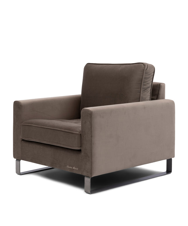 West Houston Armchair Rich Almond