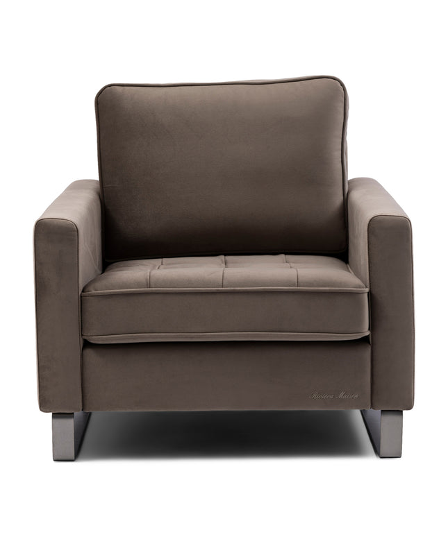 West Houston Armchair Rich Almond