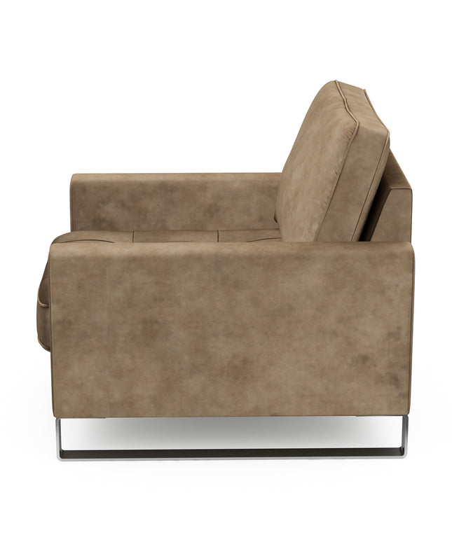 West Houston Armchair Vel GlBeige