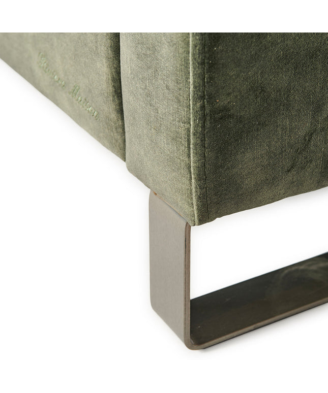 West Houston Armchair Velvet Ivy