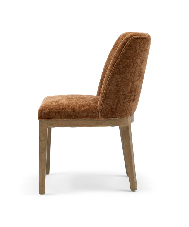 Whistler Dining Chair Maroon Brown