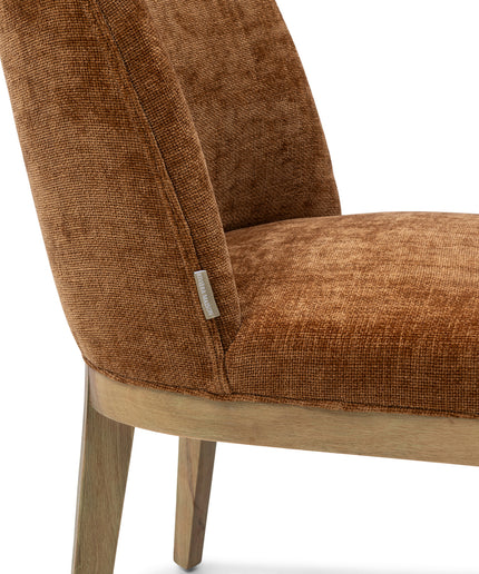 Whistler Dining Chair Maroon Brown