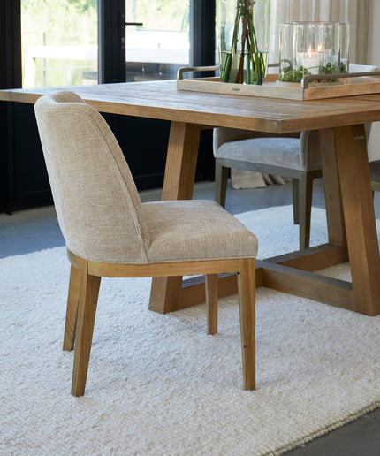 Whistler Dining Chair Natural Linen