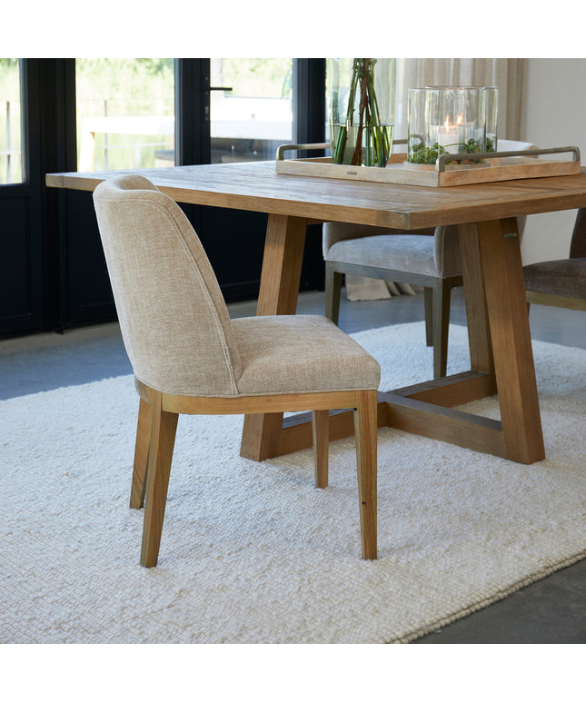 Whistler Dining Chair Natural Linen