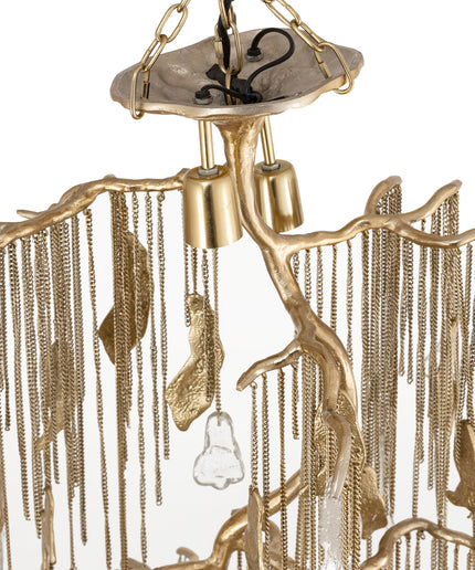 Wilco Brass casted alu hanging lamp chains small