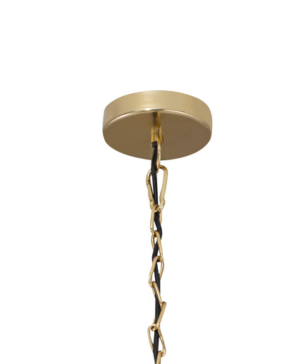 Wilco Brass casted alu hanging lamp chains small