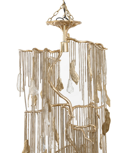 Wilco Brass casted alu hanging lamp chains small