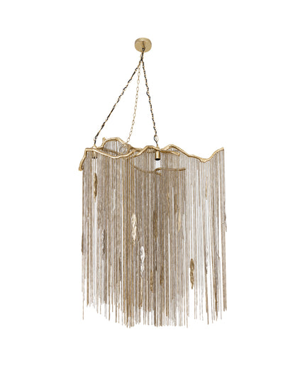 Wilco Brass casted alu hanging lamp chains wide