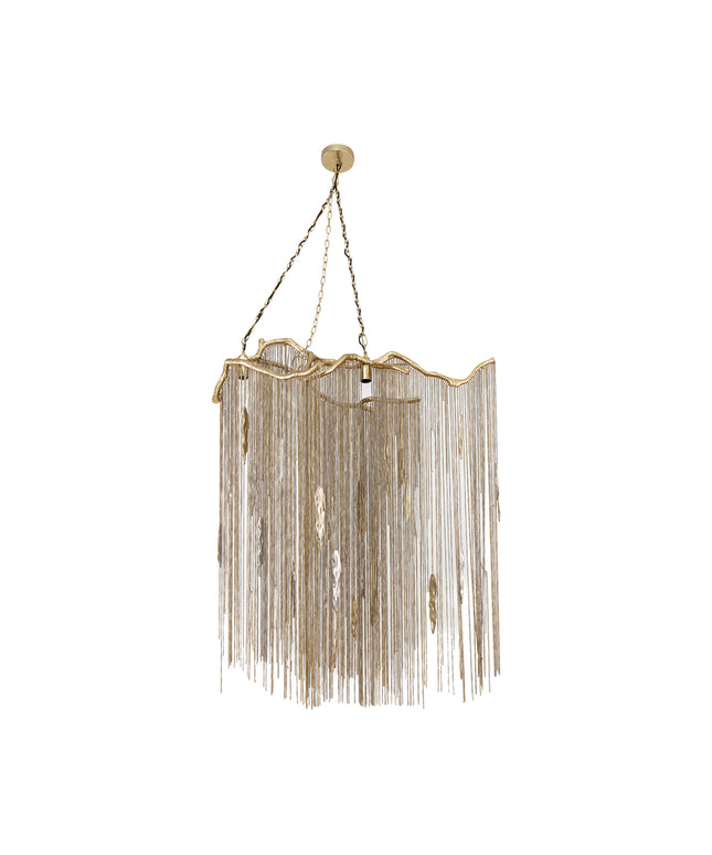 Wilco Brass casted alu hanging lamp chains wide