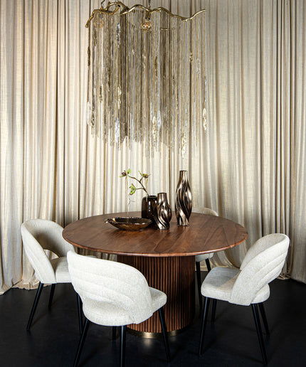 Wilco Brass casted alu hanging lamp chains wide