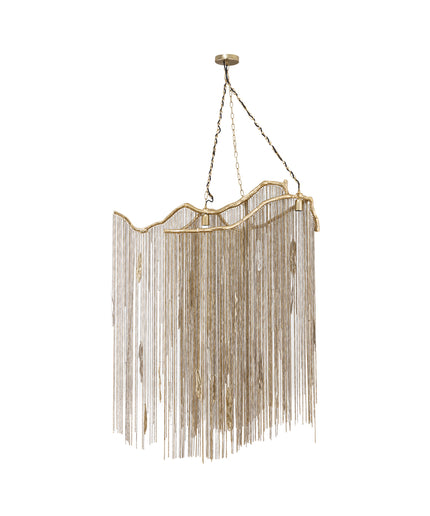 Wilco Brass casted alu hanging lamp chains wide