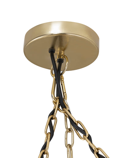 Wilco Brass casted alu hanging lamp chains wide