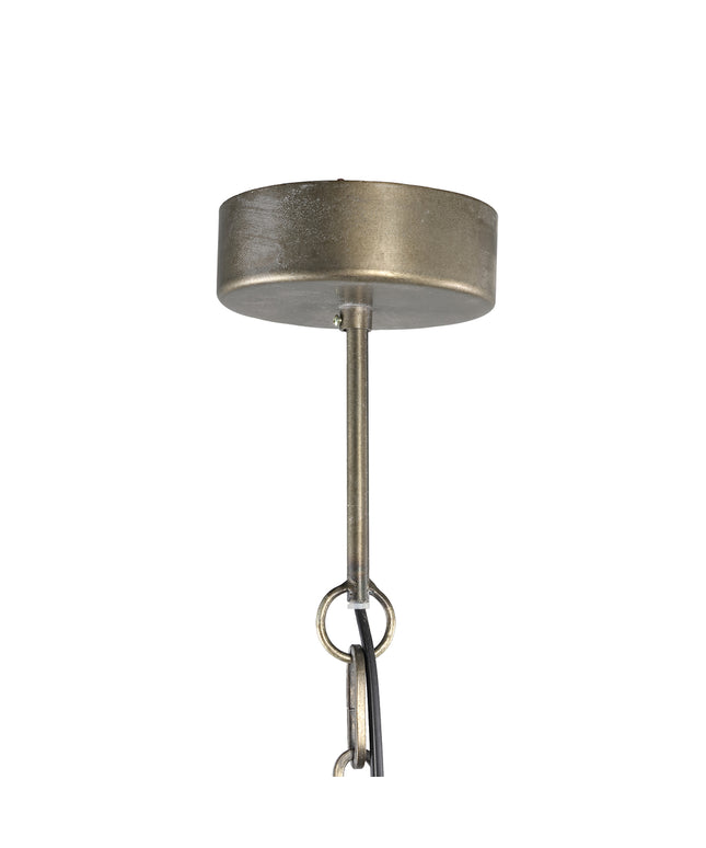 Yena Natural rattan hanging lamp twisted design