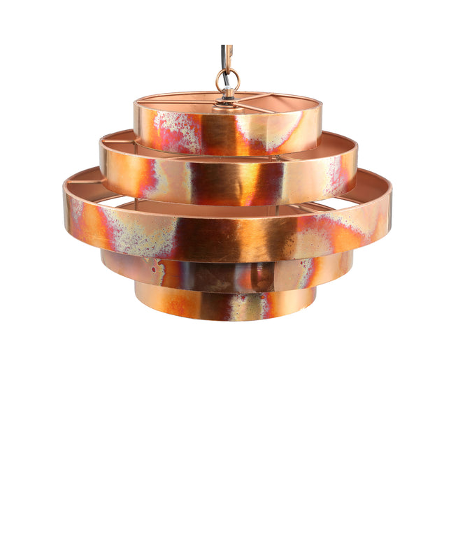Zanth Copper shiny metal hanging lamp five layers